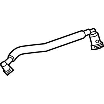 Chevy Crankcase Breather Hose - 12670908