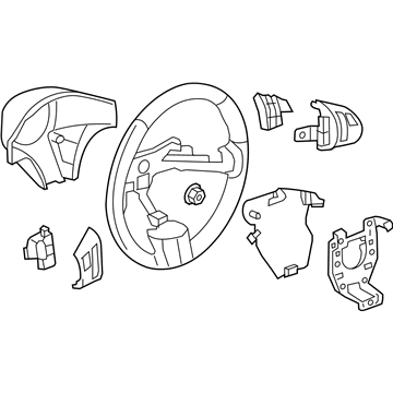 Pontiac Steering Wheel - 15806243