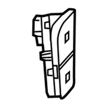 GM 84053859 Radio Switch, Jet Black