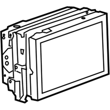 GM 19370192 Display System, Driver Side
