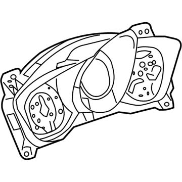 Cadillac SRX Speedometer - 20997894