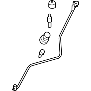 2007 Pontiac Solstice A/C Hose - 15934991