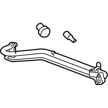 2007 Pontiac Solstice A/C Hose - 15895156
