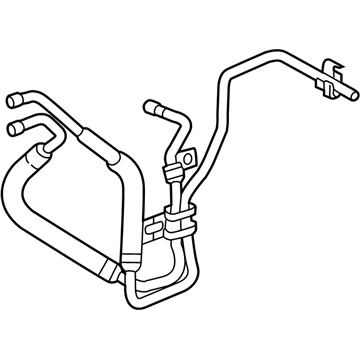 Chevy Equinox Automatic Transmission Oil Cooler Line - 84354534