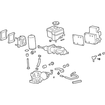 GM 19258789 Brake Booster