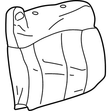 Chevy 19127420 Seat Back Cover