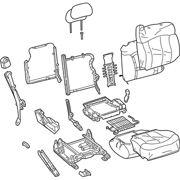 Chevy 19127500 Seat Assembly