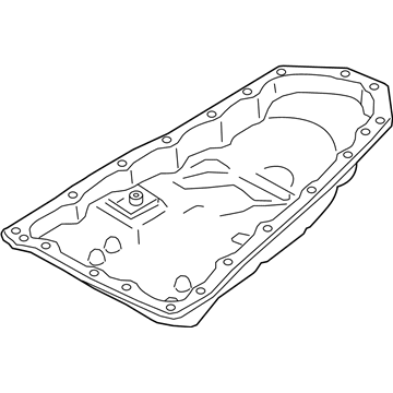 Chevy City Express Transmission Pan - 19317871