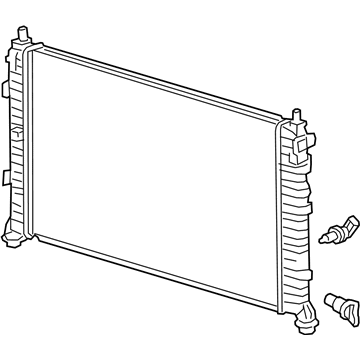 Chevy Silverado 1500 Radiator - 86785338
