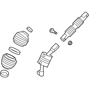 Chevy Steering Shaft - 19420042