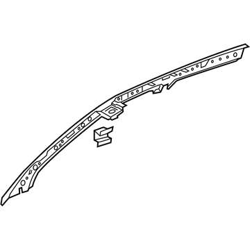 GM 84666226 Inner Rail, Driver Side