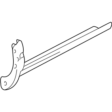 GM 12384488 Rocker Molding, Passenger Side