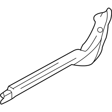 GM 12380376 Rocker Molding, Passenger Side