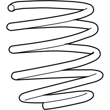 Cadillac Coil Springs - 22832839