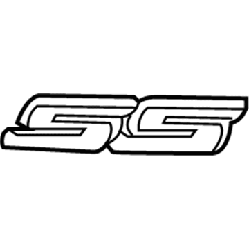 Chevy 92225495 Nameplate