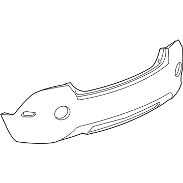 Saturn 22949863 Bumper Cover