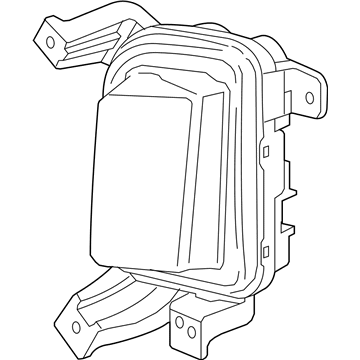 GM 84042389 Daytime Run Lamp, Driver Side