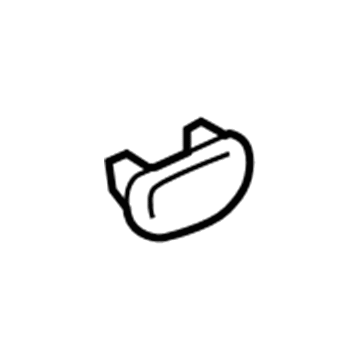 GMC 15278015 Upper Quarter Trim Plug