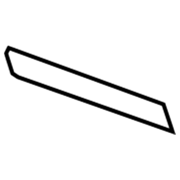 GM 15901518 Front Trim, Titanium, Driver Side