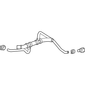Cadillac CTS Radiator Hose - 23497426