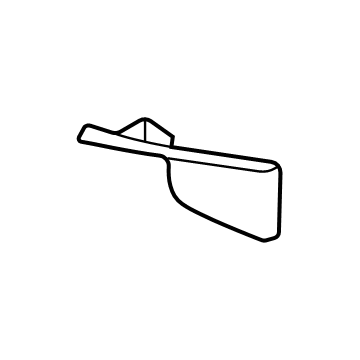 GM 84839547 Air Deflector, Front Driver Side