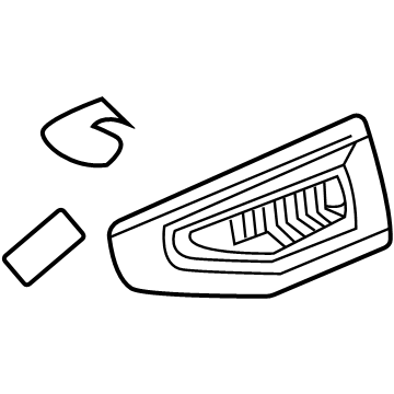 GM 84719437 Ornament, Front Driver Side