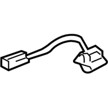 GM 84192898 Rear Camera, Driver Side