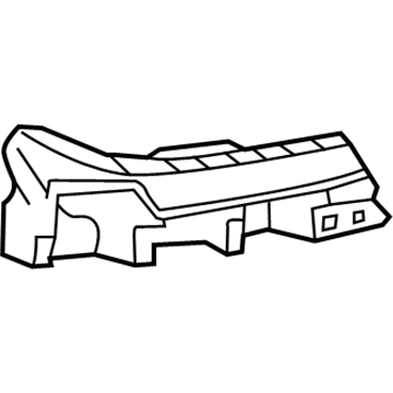 GM 25963604 Corner Support, Rear Inner Driver Side