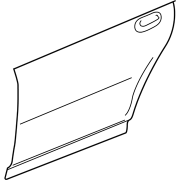 GM 22643606 Outer Panel, Passenger Side