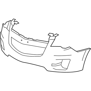 Chevy 20983230 Bumper Cover