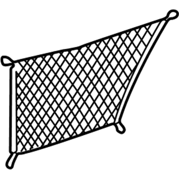 GM 10279240 Cargo Net, Black