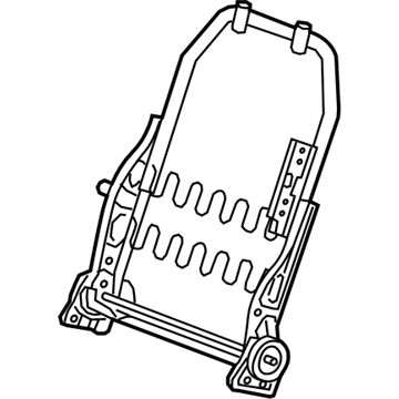 GM 95186542 Seat Back Frame