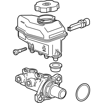 Chevy Brake Master Cylinder - 22796285