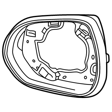 Buick Mirror Cover - 42676117