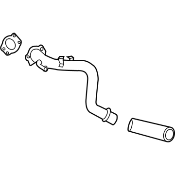 Chevy 12711656 Outlet Pipe