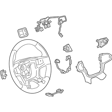 Chevy Traverse Steering Wheel - 84439181