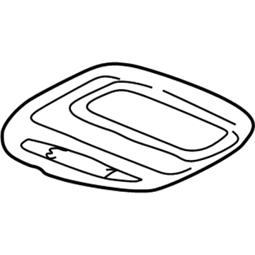 Chevy 10232337 Map Lamp Assembly