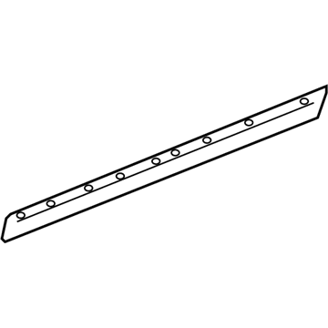 2000 Cadillac Seville Door Moldings - 25694067