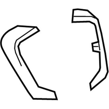 GM 85532063 Radio Trim, Driver Side