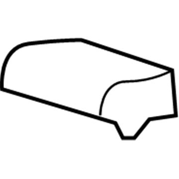 GM 15289969 Center Seat Belt Upper Bracket