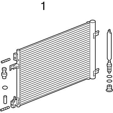 Buick 23305638 Condenser