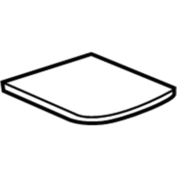 GM 20905125 Upper Trim Panel Mat