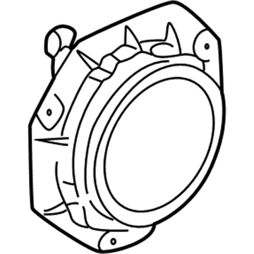 GM 15223476 Rear Driver Speaker