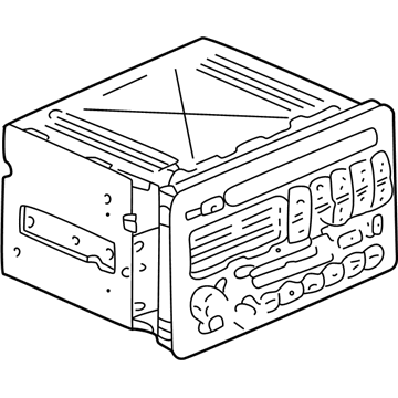 GM 10346317 AM/FM Radio