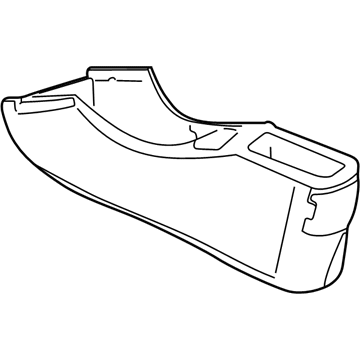 Oldsmobile Alero Center Console Base - 88986045