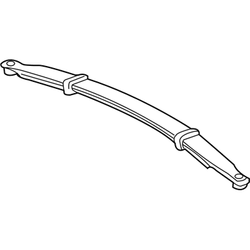 GM 25962574 Leaf Spring, Front