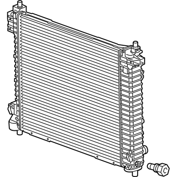Cadillac SRX Radiator - 20818746