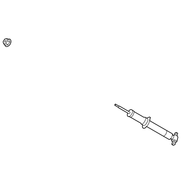 2010 Cadillac CTS Shock Absorber - 20829918