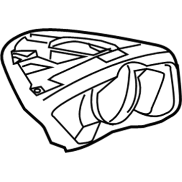 GM 22761580 Cluster Bezel