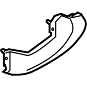 GM 22797481 Filler Panel, Titanium